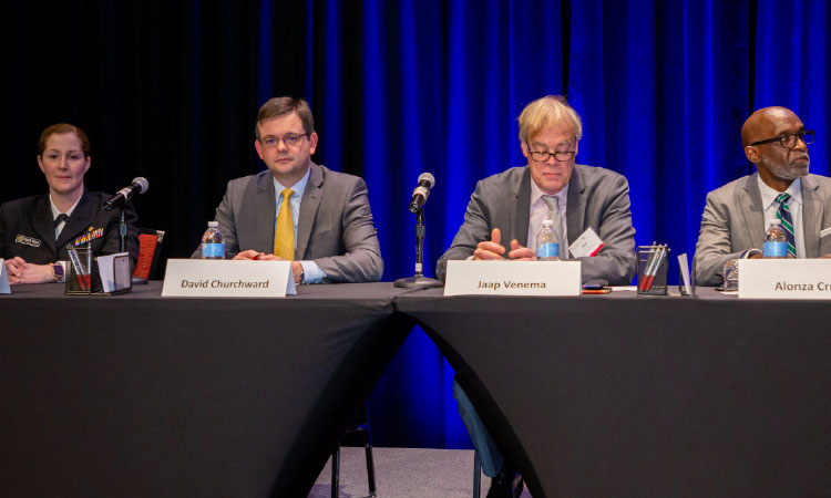 Panel members for the final plenary session