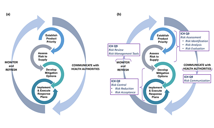 Key activities for strategic business continuity planning for preventing drug shortages