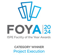 2024 ISPE FOYA Category Winner for Operations, Project Execution