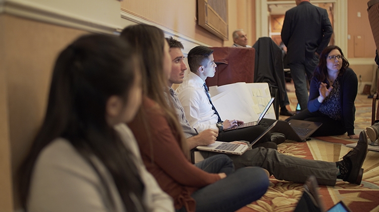 Student & Young Professionals Hackathon participants