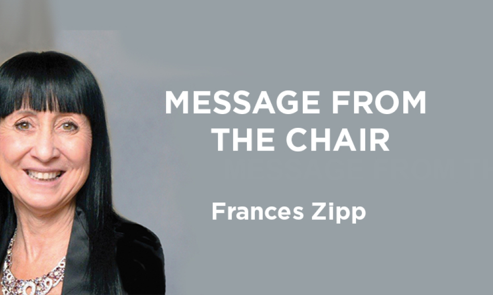 Message from the Chair: The Future Belongs to All of Us